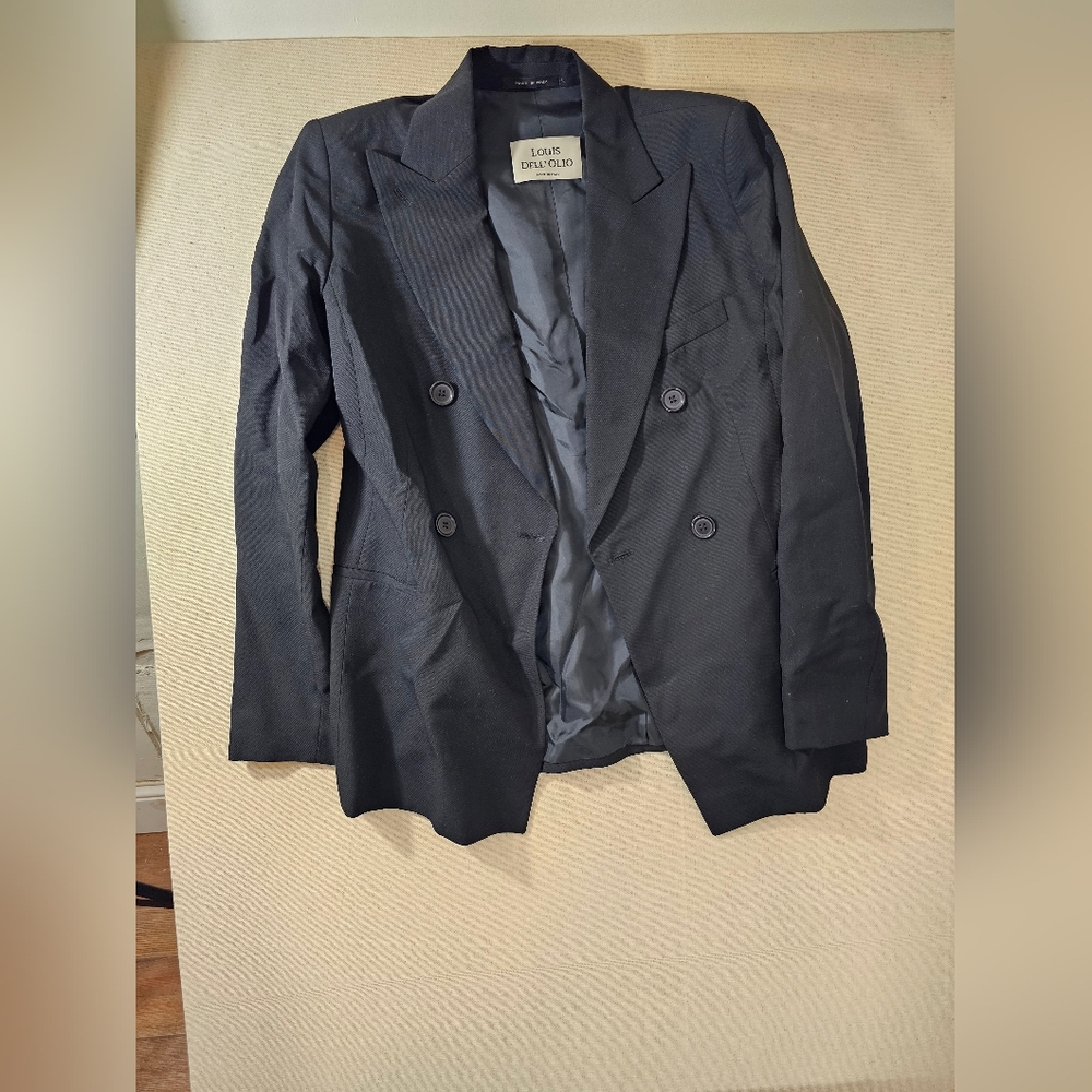 Louis Dell'Olio 2pc Black Blazer and Skirt size 14